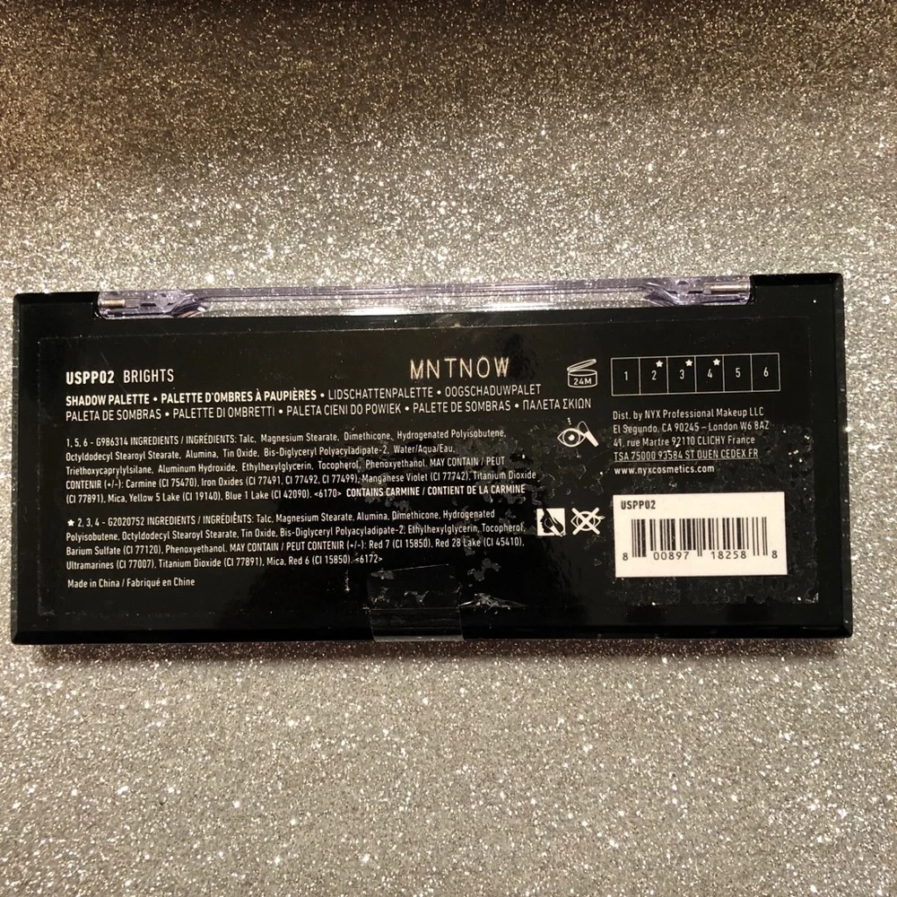 BN! Sealed! NYX Ultimate Edit Eyeshadow 🎨 Brights - Picture 4 of 4